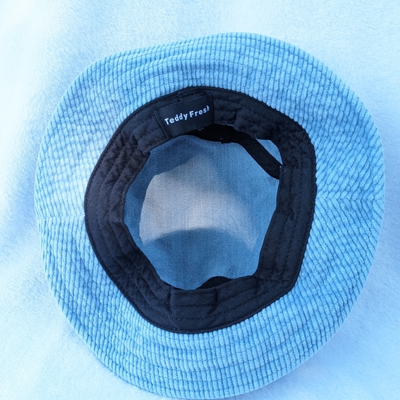 Teddy Fresh Blue Corduroy Bucket Hat - Picture 3 of 4